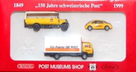 150 Jahre schweizerische Post 1849 - 1999