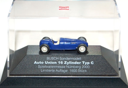 Auto Union 16 Zylinder Typ C Spielwarenmesse Nürnberg 2000