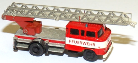 IFA W50 LKW Drehleiter DL30 Feuerwehr mit Bauchbinde
