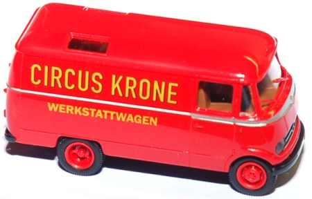 Mercedes-Benz L 319 Kasten Circus Krone Werkstattwagen rot