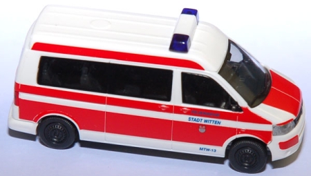 VW T5 Bus MTW 13 Feuerwehr Witten