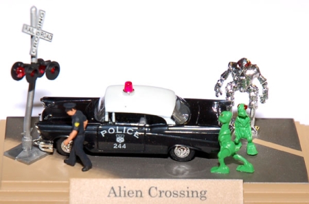 Alien Crossing Police 7646