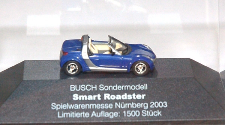 Smart Roadster Cabrio Spielwarenmesse Nürnberg 2003