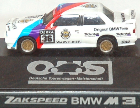 BMW M3 (E30) DTM 1989 Zakspeed #36 Soper