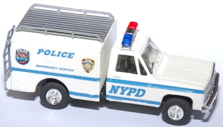 Chevrolet Blazer Van Police NYPD Radio Emergency Polizeifahrzeug