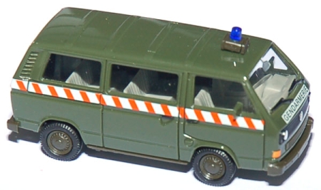 VW T3 Bus Militärpolizei Gendarmerie Frankreich grün