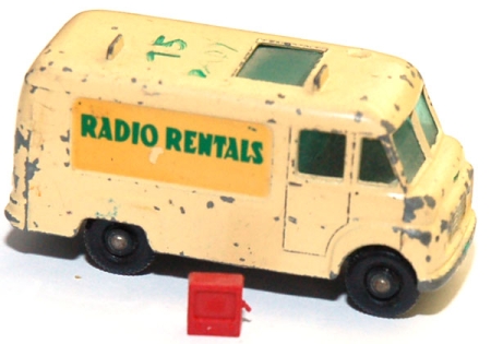 62B Commer Radio Rentals TV Service Van