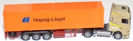 DAF 95 XF Containersattelzug Hapag-Lloyd Mayr