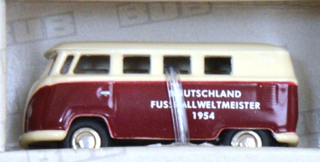 VW T1 Bus Deutschland Fußballweltmeister 1954 braun