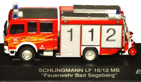 Mercedes Benz Atego LF 16/12 Feuerwehr Bad Segeberg rot