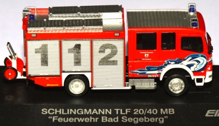 Mercedes Benz Atego LF 20/40 Feuerwehr Bad Segeberg rot