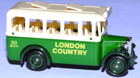 Dennis Single Deck Coach Bus 1935 London Country Ongar grün