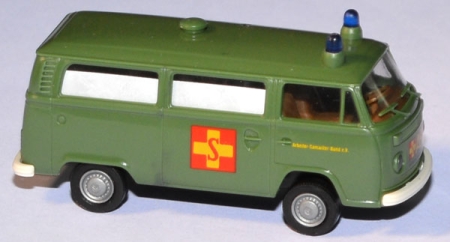 VW T2 Bus Rettungswagen ASB grün