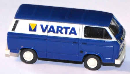 VW T3 Kasten VARTA blau