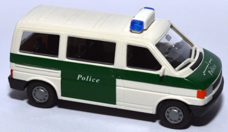VW T4 Bus Polizei Police ISAF grün