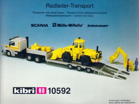 Scania Radlader-Transport 50592