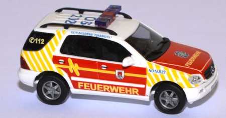 Mercedes-Benz M-Klasse NEF Feuerwehr Notarzt Osnabrück
