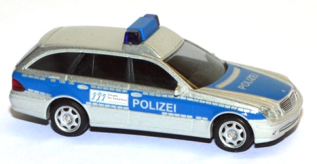 Mercedes-Benz E-Klasse T-Modell Polizei blau 49464