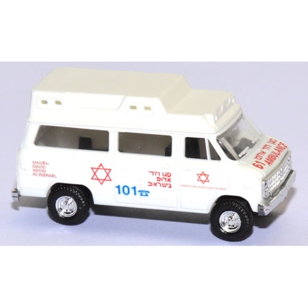 Chevrolet Israel Ambulance Ambulanz weiß