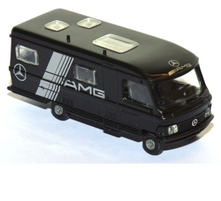 Mercedes-Benz Hymer 660 Wohnmobil AMG schwarz