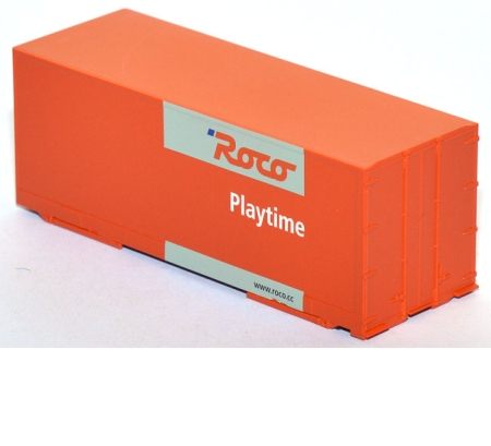 Wechselkoffer / Wechselbrücke Roco Playtime orange
