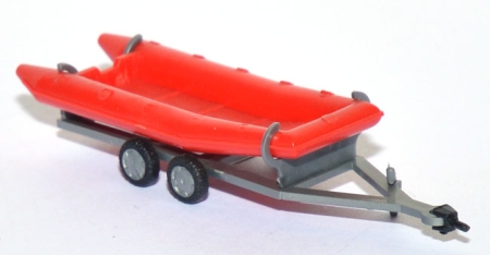 Anhänger mit Schlauchboot Feuerwehr 44901