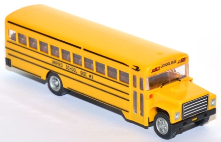 Bluebird School Bus International Chassis gelb