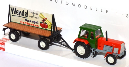 Traktor Fortschritt ZT 300 mit Plakatwagen Wendel 42834
