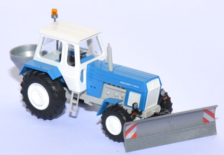 Traktor Fortschritt ZT303 Winterdienst blau