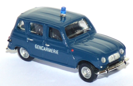 Renault R4 Gendarmerie Polizei Frankreich blau