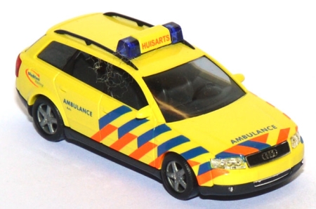 Audi A4 Avant Ambulance Niederlande / Holland leuchtgelb