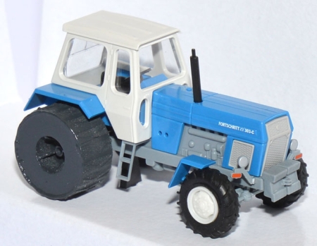 Traktor Fortschritt ZT 303-C mit Eisenrädern blau 41840