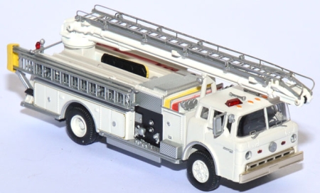 Ford C Fire Truck Telesquirt Rescue Feuerwehr weiß