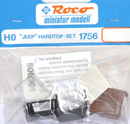 Jeep-Hardtop-Set 4 Stück