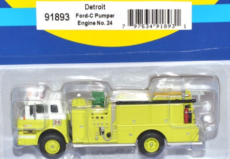 Ford C Fire Truck Pumper Detroit Fire Dept. #24 Feuerwehr