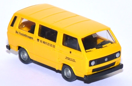 VW T3 Bus Bundesamt für Post und Telekommunikation gelb