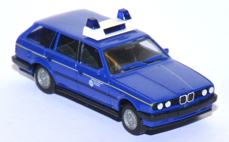 BMW 325i (E30) Kombi THW OV Wiesbaden blau