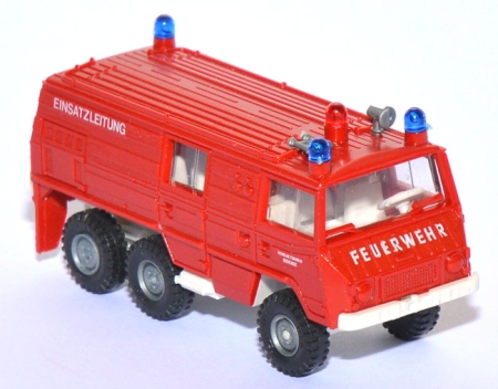 Pinzgauer 6x6 Einsatzleitung Feuerwehr Buchenort rot