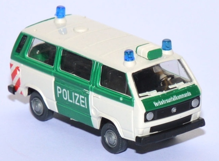 VW T3 Bus Autobahnpolizei Verkehrsunfallkommando grün