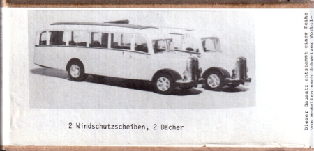 Saurer L4CP 50 Bus - Alpenwagen 29 Plätze - Metallbausatz Zinn Gussteile
