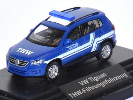 VW Tiguan THW-​Führungsfahrzeug ultramarinblau