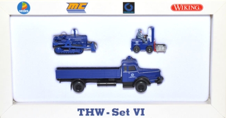 THW-​Set 6 ultramarinblau