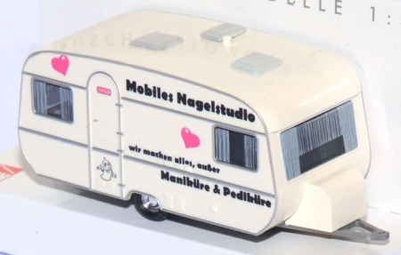 Tabbert Wohnwagen Comtesse 460/1 Mobiles Nagelstudio cremeweiß 44961