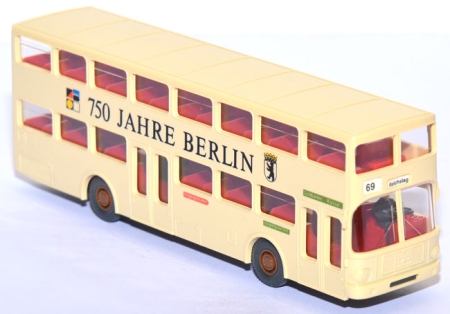 MAN SD 200 Doppeldeckerbus 750 Jahre Berlin creme
