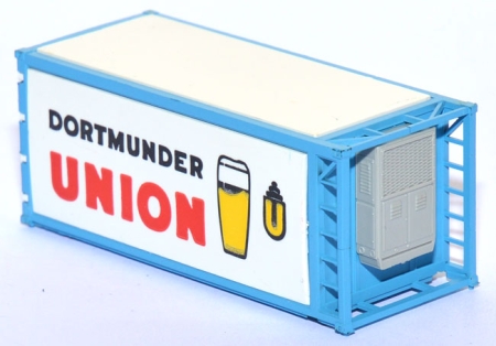 Kühlcontainer 20 ft Dortmunder Union Bier