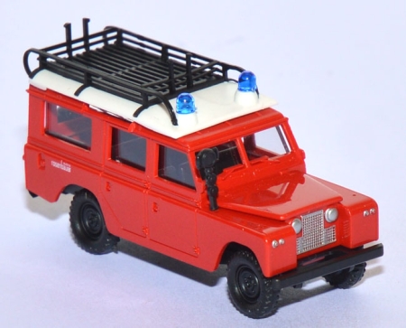 Land Rover 109 Defender Feuerwehr Rosenbauer
