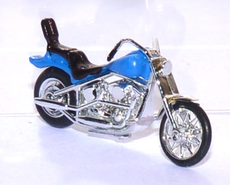Amerikanisches Motorrad blau 40150