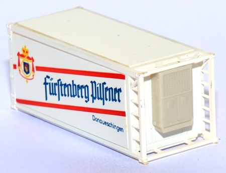 Kühlcontainer 20 ft Fürstenberg Pilsener
