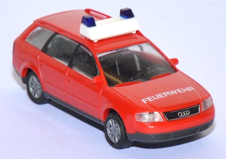 Audi A6 Feuerwehr rot