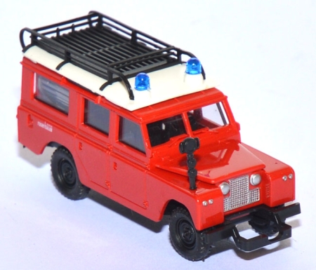 Land Rover 109 Defender KLFA Rosenbauer Feuerwehr rot